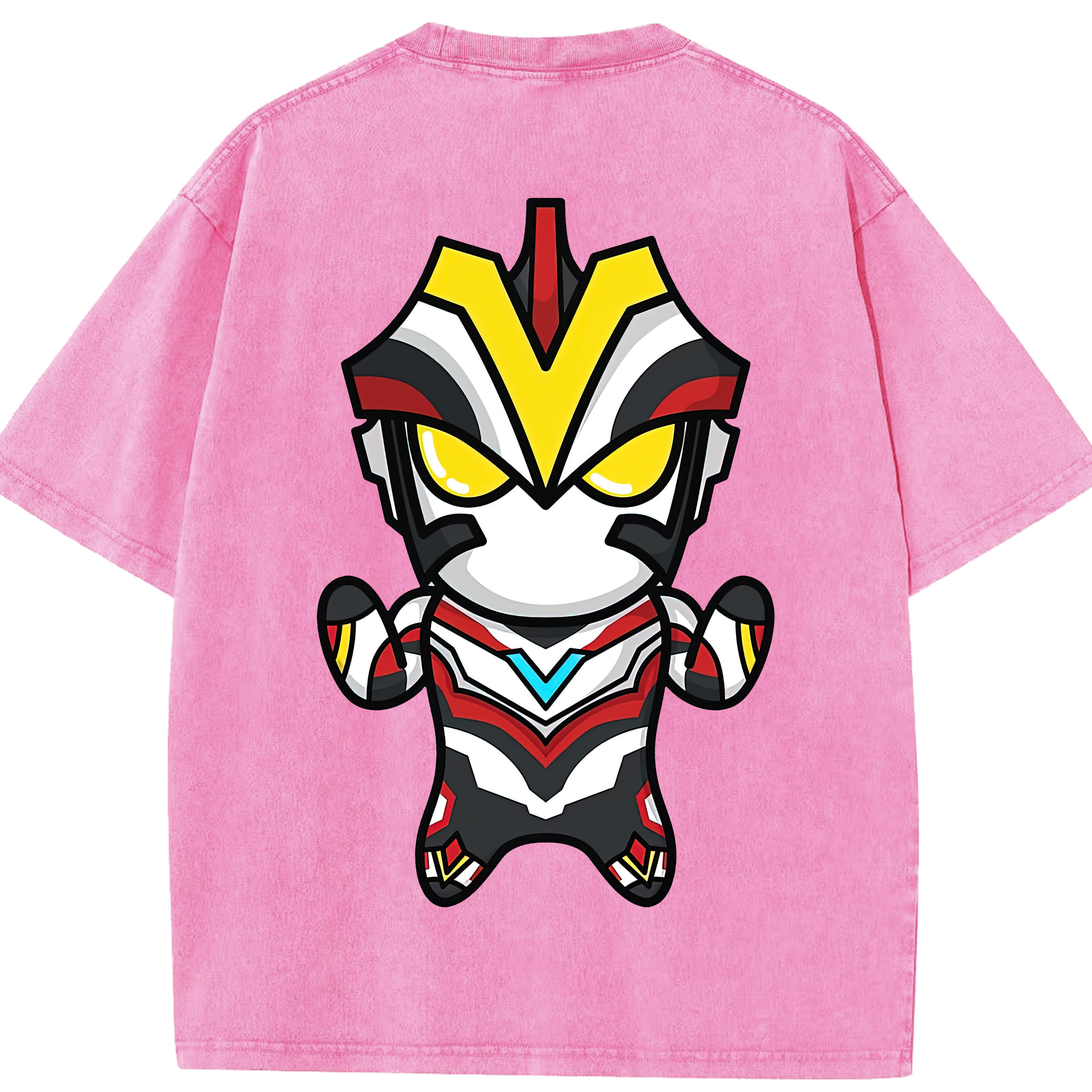 （画像用） ウルトラマン Ultraman 綿100% ヴィンテージ風 半袖Tシャツ（背面プリント）